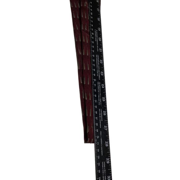 Bill Blass Black Label Silk Tie Geometric Pattern nMade in Costa Rica, 100% Silk - Picture 3 of 5